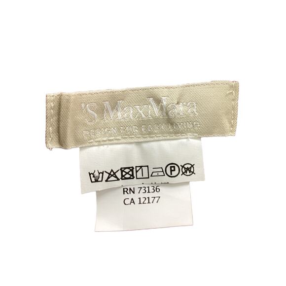 NWOT Max Mara Dress Women’s Size L Cotton Blend Short Sleeves Red Gorgeous! - Picture 5 of 5